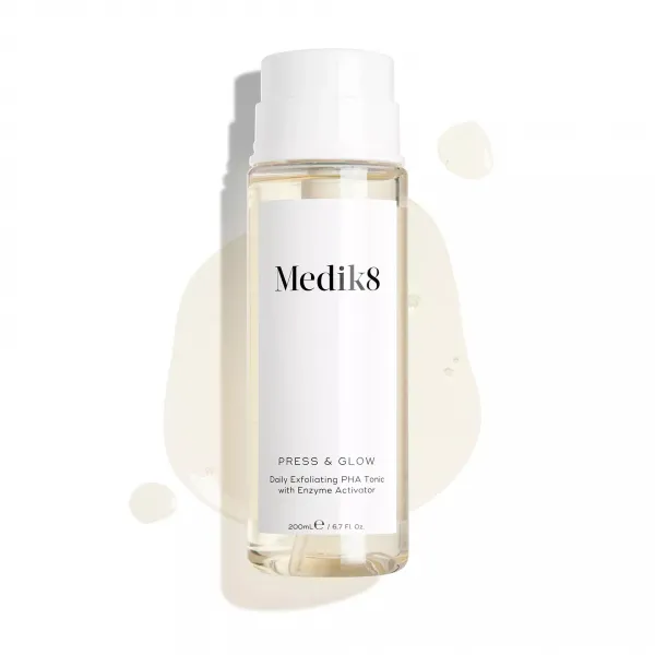 Press & Glow Refill Medik8 - Відлущувальний тонік з РНА та активатором ферментів 200ml