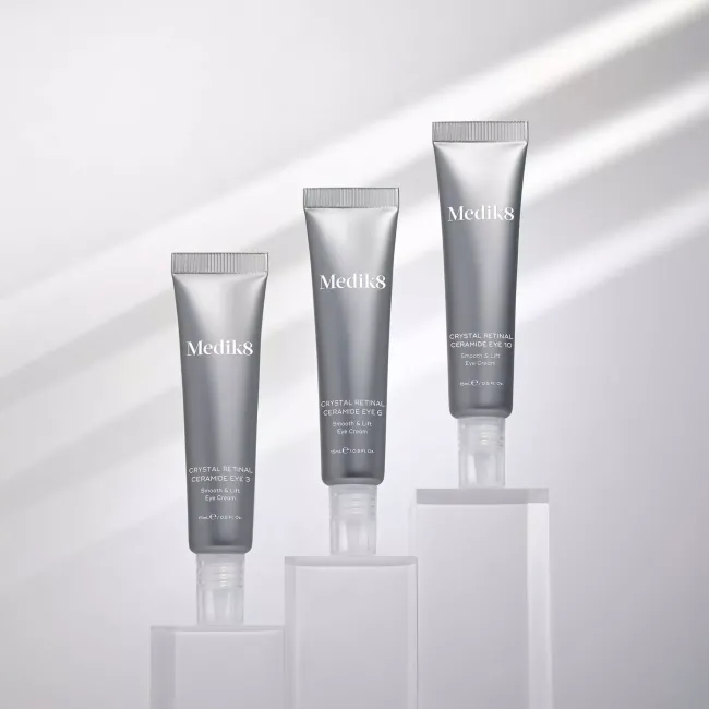 CRYSTAL RETINAL® CERAMIDE EYE 10 Medik8  Нічний крем для зони навколо очей з ретиналем