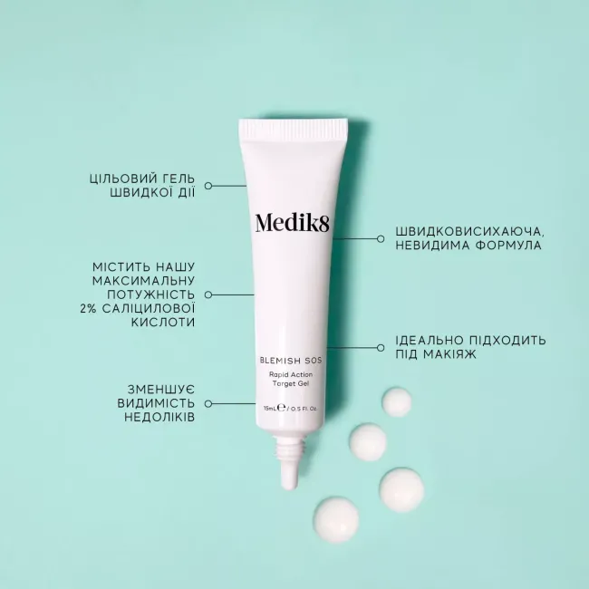 BLEMISH SOS Medik8 - Сироватка від висипів