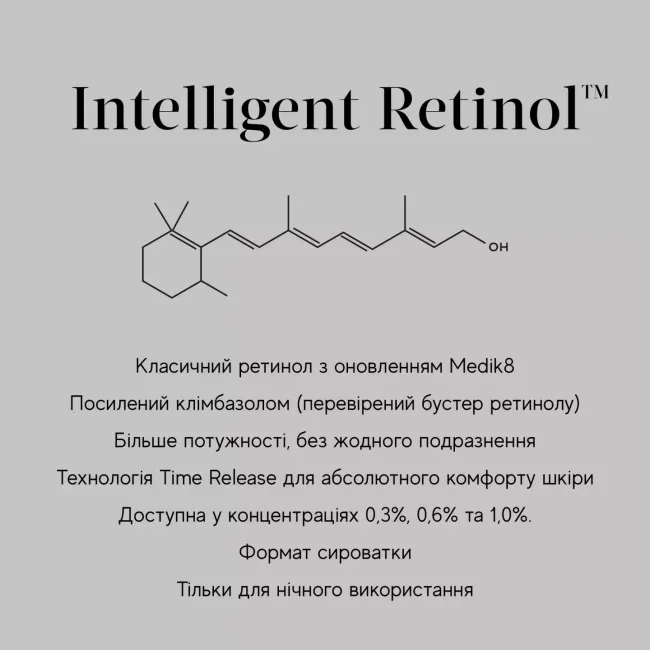 INTELLIGENT RETINOL 10TR™ Medik8 - Інтенсивна сироватка з вітаміном А