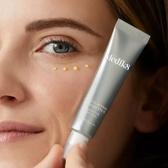CRYSTAL RETINAL® CERAMIDE EYE 10 Medik8  Нічний крем для зони навколо очей з ретиналем
