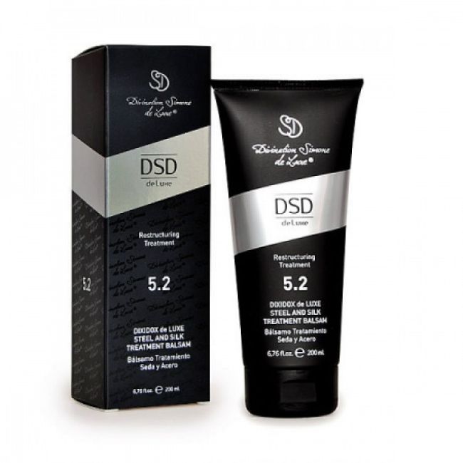  DSD De Luxe Steel and Silk Treatment Balsam Відновлюючий бальзам Сталь і шовк 5.2