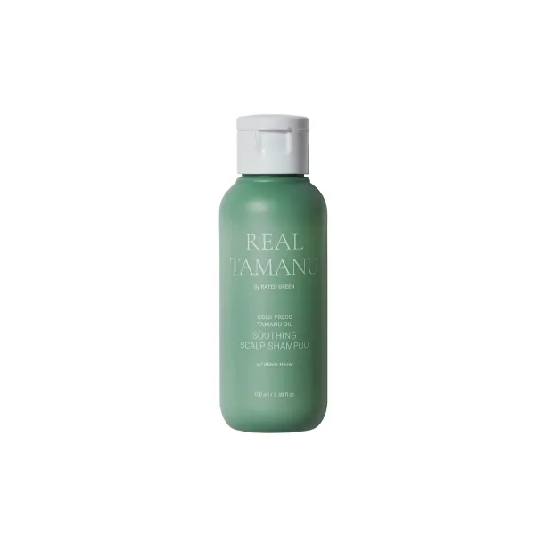 Заспокійливий шампунь з маслом таману Rated Green  REAL TAMANU COLD PRESSED TAMANU OIL SOOTHING SCALP SHAMPOO