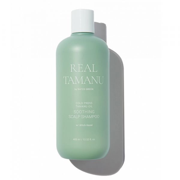 Заспокійливий шампунь з маслом таману Rated Green  REAL TAMANU COLD PRESSED TAMANU OIL SOOTHING SCALP SHAMPOO