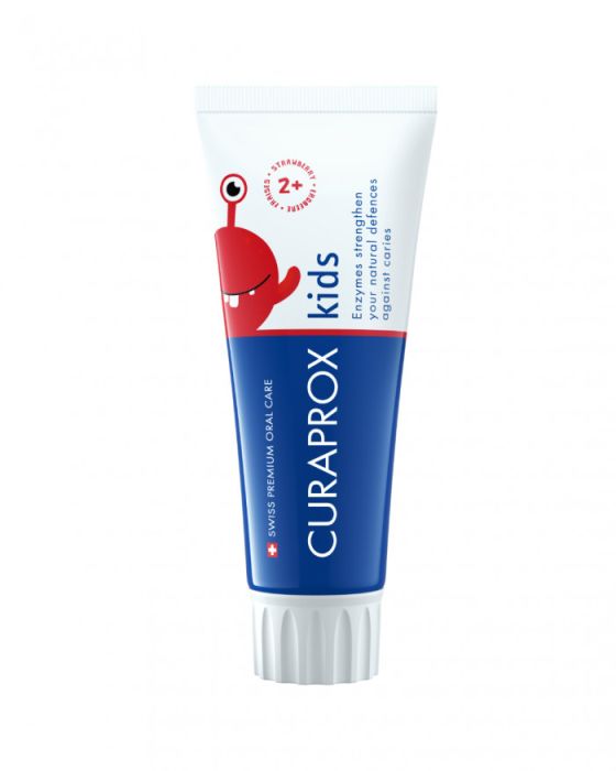 Curaprox - Зубна паста дитяча Kids 2+ роки - Полуниця
